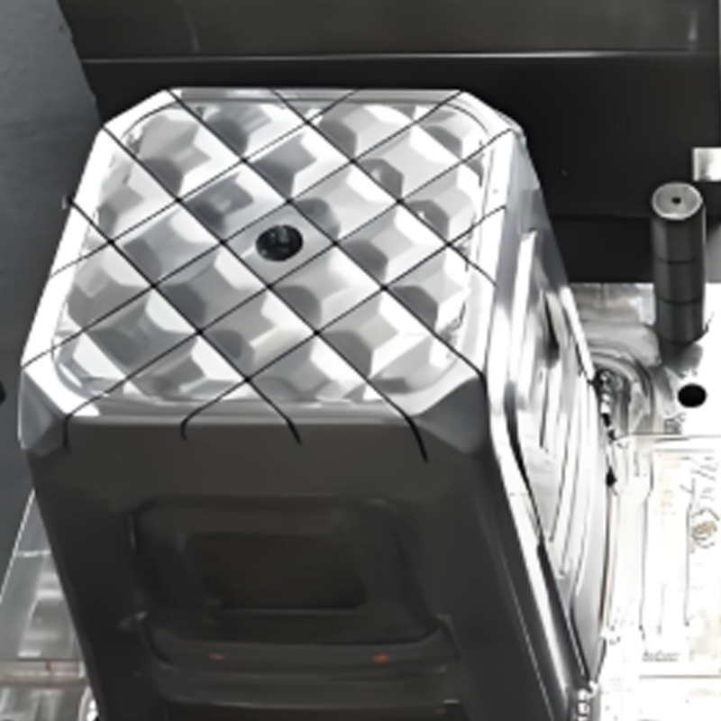 Molde de inyección de taburete de plástico multiusos de PP Molde de inyección de taburete de plástico multiusos de PP