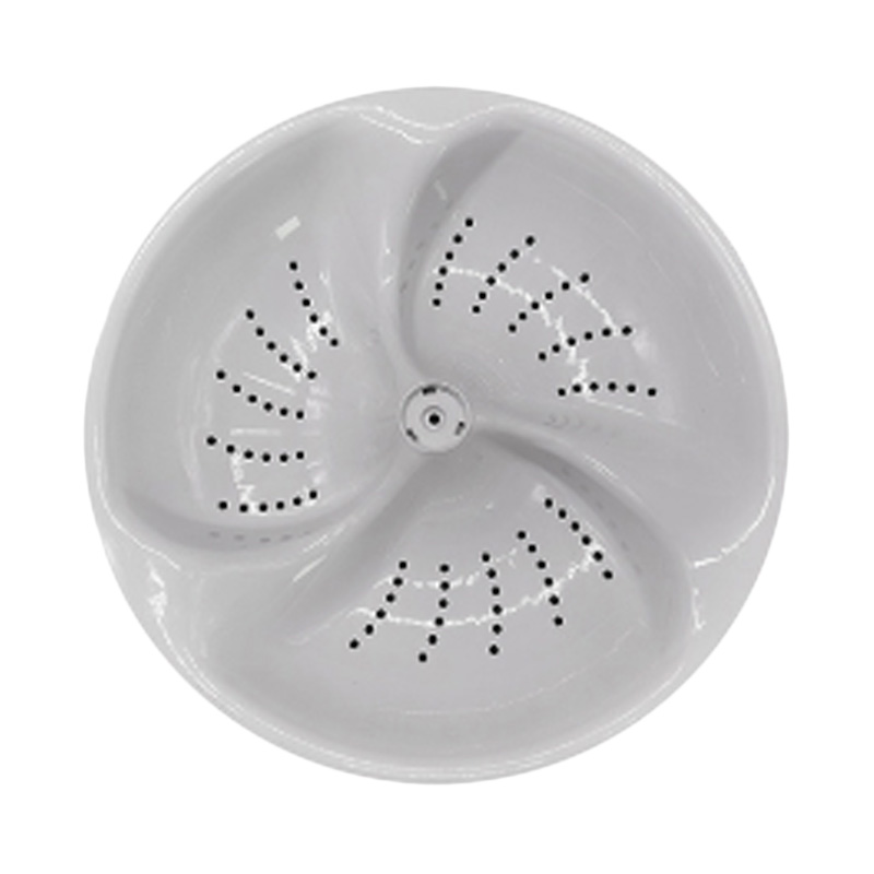 Molde de inyección de bandeja de drenaje para lavadora en espiral