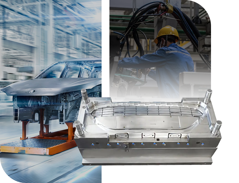 Molde para piezas de automoción